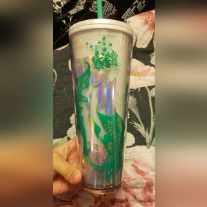 Mermaid holiday starbucks tumbler